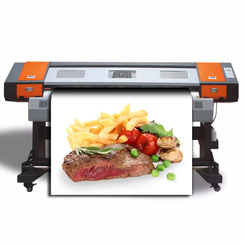 Commercial Vinyl Printing Machine - Impressora plotter de vinil, 1.8m, digital,