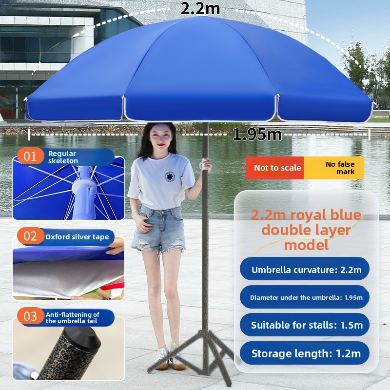 Commercial Printing Market - Guarda-sol Gigante para Exterior, Grande, Resistente