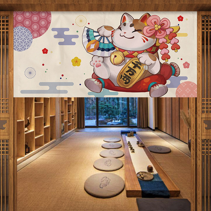 Cortina de Porta Noren Japones - Commercial Printing Rates avaliação e preço