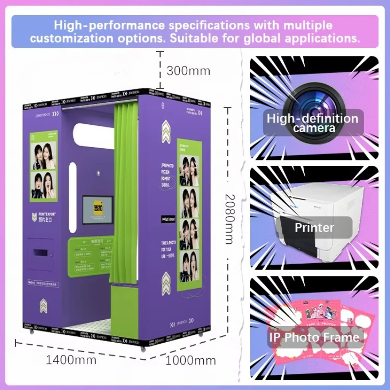 Cabine fotográfica móvel perso - Commercial Road Printing avaliação e preço
