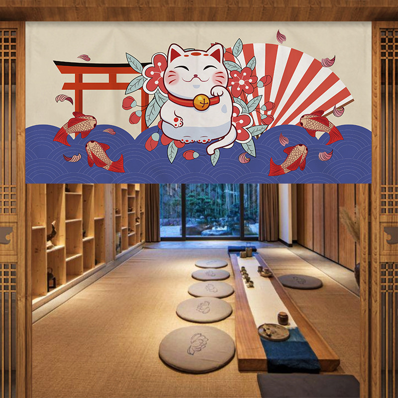 Cortina de Porta Japonesa VIKA - Commercial Printing Rates avaliação e preço